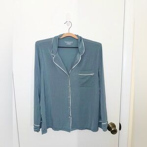 Victoria’s Secret Modal Soft Longsleeve Pajama Set - Light Blue - Size M